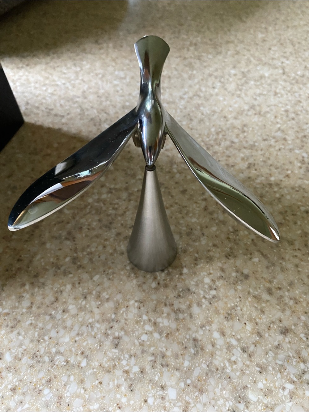 Modern Silver Stainless Steel Propeller Bottle Opener